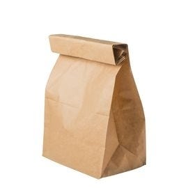 Kraftpapiertüten für Lebensmittel