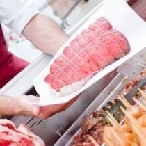 Fleisch, Fisch und Sushi
