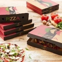 Schachteln und Kartons für Pizza und Pfannkuchen