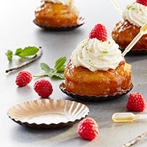 Mini-Teller für Kuchen & Gebäck