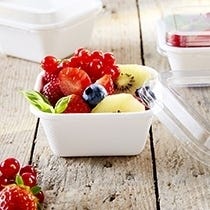 Bagasse-Schalen und -Becher