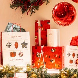 Traditionelles Weihnachten Verpackung