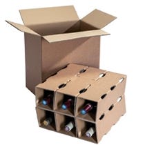 Versandverpackungen für Flaschen