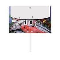 Etiketten für Fisch