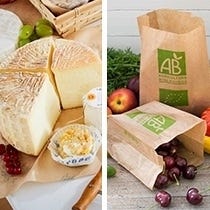 Obst, Gemüse und Käse