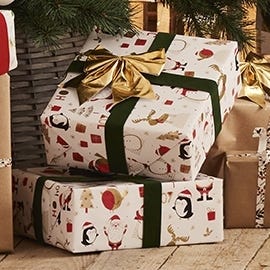 Geschenkpapier für Weihnachten