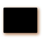 Etikett Kreidetafel leer schwarz 6x8 cm 10 Stück