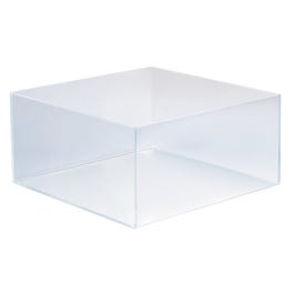 Präsentationsbehälter, PMMA, quadratisch 30x30x15cm Präsentationsbehälter, PMMA, quadratisch 30x30x15cm