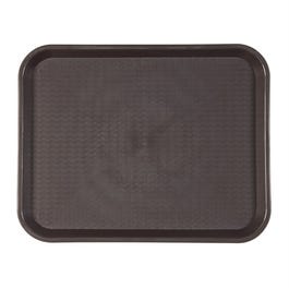 Fast-Food-Tablett schokoladenfarben 35,5 x 45,3cm Fast-Food-Tablett schokoladenfarben 35,5 x 45,3cm