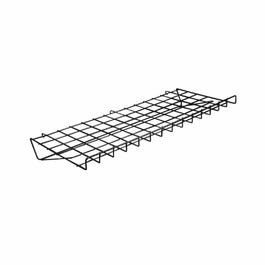 Draht Fachboden 78,5 x 32 cm - grau gehämmert Draht Fachboden 78,5 x 32 cm - grau gehämmert