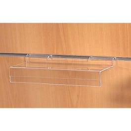 Fachboden 200 x 100 mm + Etikettenhalter 25 mm Fachboden 200 x 100 mm + Etikettenhalter 25 mm