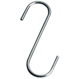 Einfacher Haken S - 5 x 200 mm - 5 Stück Einfacher Haken S - 5 x 200 mm - 5 Stück