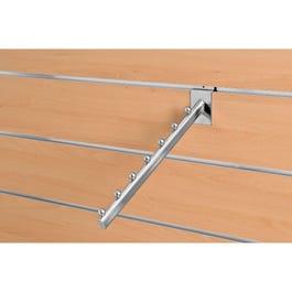 Abhängearm schräg- verchromt mit 7 Kugeln - 36 cm Abhängearm schräg- verchromt mit 7 Kugeln - 36 cm