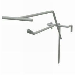 Einfacher Haken 20 cm + T-Stift - weiß - 20 Stück Einfacher Haken 20 cm + T-Stift - weiß - 20 Stück
