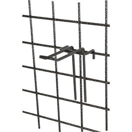 Doppelhaken, lang. 10 cm - grau gehämmert x 20 Doppelhaken, lang. 10 cm - grau gehämmert x 20