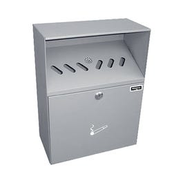 Wand-Aschenbecher aus verzinktem Stahl 2L Wand-Aschenbecher aus verzinktem Stahl 2L