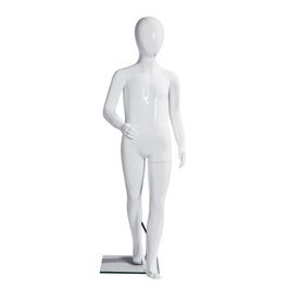 Schaufensterpuppe Kind 6 Jahre H 125cm weiß lackiert Fiberglas Schaufensterpuppe Kind 6 Jahre H 125cm weiß lackiert Fiberglas
