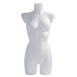Damenbüste-Torso weiß H84cm Damenbüste-Torso weiß H84cm