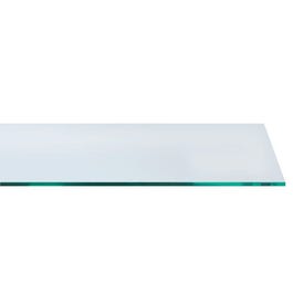 Fachboden aus durchsichtigem gehärtetem Glas, 988x250x8mm Fachboden aus durchsichtigem gehärtetem Glas, 988x250x8mm