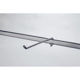 Abhängearm, gerade L.34cm verchromt Abhängearm, gerade L.34cm verchromt