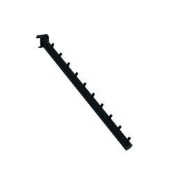 Abhängearm schräg, L37,5cm schwarz satiniert Abhängearm schräg, L37,5cm schwarz satiniert