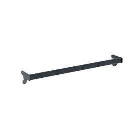 Tragestange schwarz satiniert L90cm Rohr 30x15mm Tragestange schwarz satiniert L90cm Rohr 30x15mm