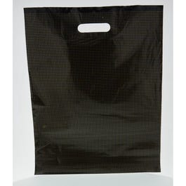 Tragetüte schwarz Pünktchen gold ND 50µ 40x5/5 x50cm - 200 Stück Tragetüte schwarz Pünktchen gold ND 50µ 40x5/5 x50cm - 200 Stück
