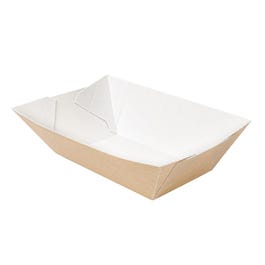 Schale The Pack Wellpappe Nano Micro naturfarben 240 g 8,5x5x4cm – 200 Stück Schale The Pack Wellpappe Nano Micro naturfarben 240 g 8,5x5x4cm – 200 Stück