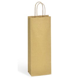 Flaschenbeutel Eco 70 % recycelt 14 x 8 x 39 cm - 50 Stück Flaschenbeutel Eco 70 % recycelt 14 x 8 x 39 cm - 50 Stück