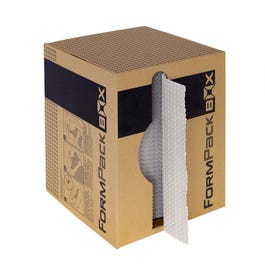 Luftpolsterpapier Karton 125gr/m2 mit Spenderbox Rolle L.0.35m x 55m Luftpolsterpapier Karton 125gr/m2 mit Spenderbox Rolle L.0.35m x 55m