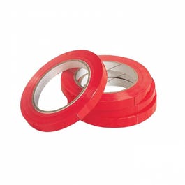 Klebeband rot 100m x 12 mm für Siegelmaschine - 12 Stück Klebeband rot 100m x 12 mm für Siegelmaschine - 12 Stück