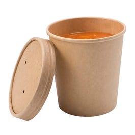 Plastikbecher braun Kraft heiß und kalt mit Kartondeckel 480 ml - 25 Stück Plastikbecher braun Kraft heiß und kalt mit Kartondeckel 480 ml - 25 Stück