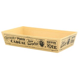 Kartonkorb Rechteck Vintage kraft 33x20x7cm Kartonkorb Rechteck Vintage kraft 33x20x7cm