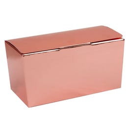 Ballotin klein Laschenverschluss 125g glänzende rosa Karton goldener Inne pro 25 Ballotin klein Laschenverschluss 125g glänzende rosa Karton goldener Inne pro 25