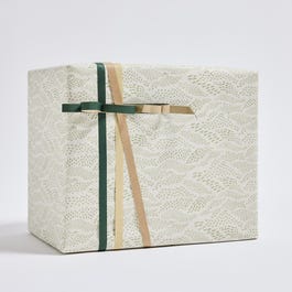 Kraft-Geschenkpapier "Toskana“ grün 0,70x25m Kraft-Geschenkpapier "Toskana“ grün 0,70x25m