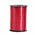 Standard-Geschenkband einfarbig rot 250 m x 9,5 mm