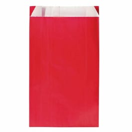 Roter Kraftpapier-Beutel 12x4,5x20cm 250 Stück Roter Kraftpapier-Beutel 12x4,5x20cm 250 Stück