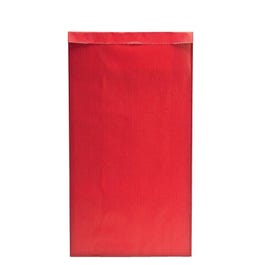 Roter Kraftpapier-Beutel 17 x 7 x 35 cm - 250 Stück Roter Kraftpapier-Beutel 17 x 7 x 35 cm - 250 Stück