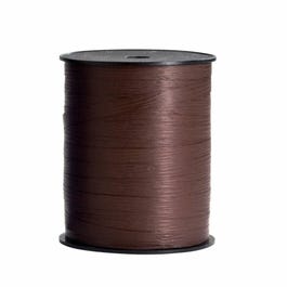 Kunststoff-Geschenkband 10 mm x 250 m kakaofarben Kunststoff-Geschenkband 10 mm x 250 m kakaofarben