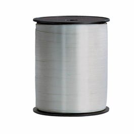 Kunststoff-Geschenkband 10 mm x 250 m silber Metallic Kunststoff-Geschenkband 10 mm x 250 m silber Metallic