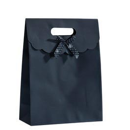 Geschenkbeutel Schwarz aus Vliesstoff mit Schleife B19 x T8 x H26cm 10 Stück Geschenkbeutel Schwarz aus Vliesstoff mit Schleife B19 x T8 x H26cm 10 Stück