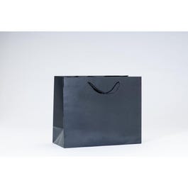 Luxus-Tüte glanzfolienkaschiert schwarz L32 x T13 x H26 cm 12 Stück Luxus-Tüte glanzfolienkaschiert schwarz L32 x T13 x H26 cm 12 Stück