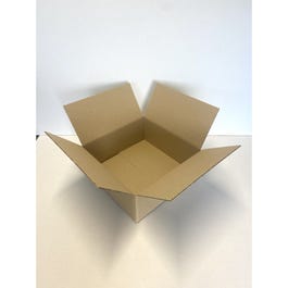 Versandkarton Wellpappe ungebleicht 25x25x10cm - 20 Stück Versandkarton Wellpappe ungebleicht 25x25x10cm - 20 Stück