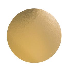 Goldener Kreis ohne Kanten Ø22cm - 100 Stück Goldener Kreis ohne Kanten Ø22cm - 100 Stück