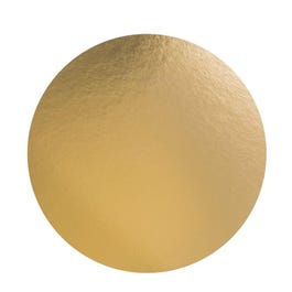Goldener Kreis ohne Kanten Ø26cm - 100 Stück Goldener Kreis ohne Kanten Ø26cm - 100 Stück
