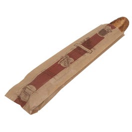 Baguette-Tüte Kraft braun "Tradition" 9 x 41 + 3,5 cm – 1000 Stück Baguette-Tüte Kraft braun "Tradition" 9 x 41 + 3,5 cm – 1000 Stück