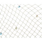 Fischernetz mit Muscheln und Seestern 1 x 1,4 m
