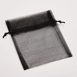 Organzabeutel schwarz L12 x H17cm – pro 10 Stück Organzabeutel schwarz L12 x H17cm – pro 10 Stück